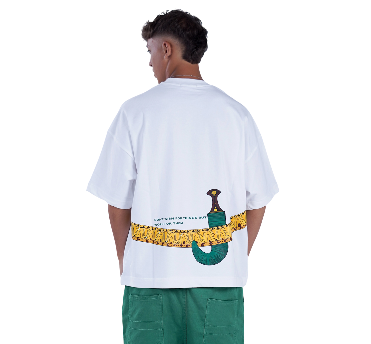 JAMBIYA - WHITE TEE