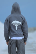 BLOOD TREE GERY HOODIE