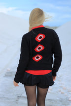 MUGHMAQ KNITED POLO SWEETSHIRT