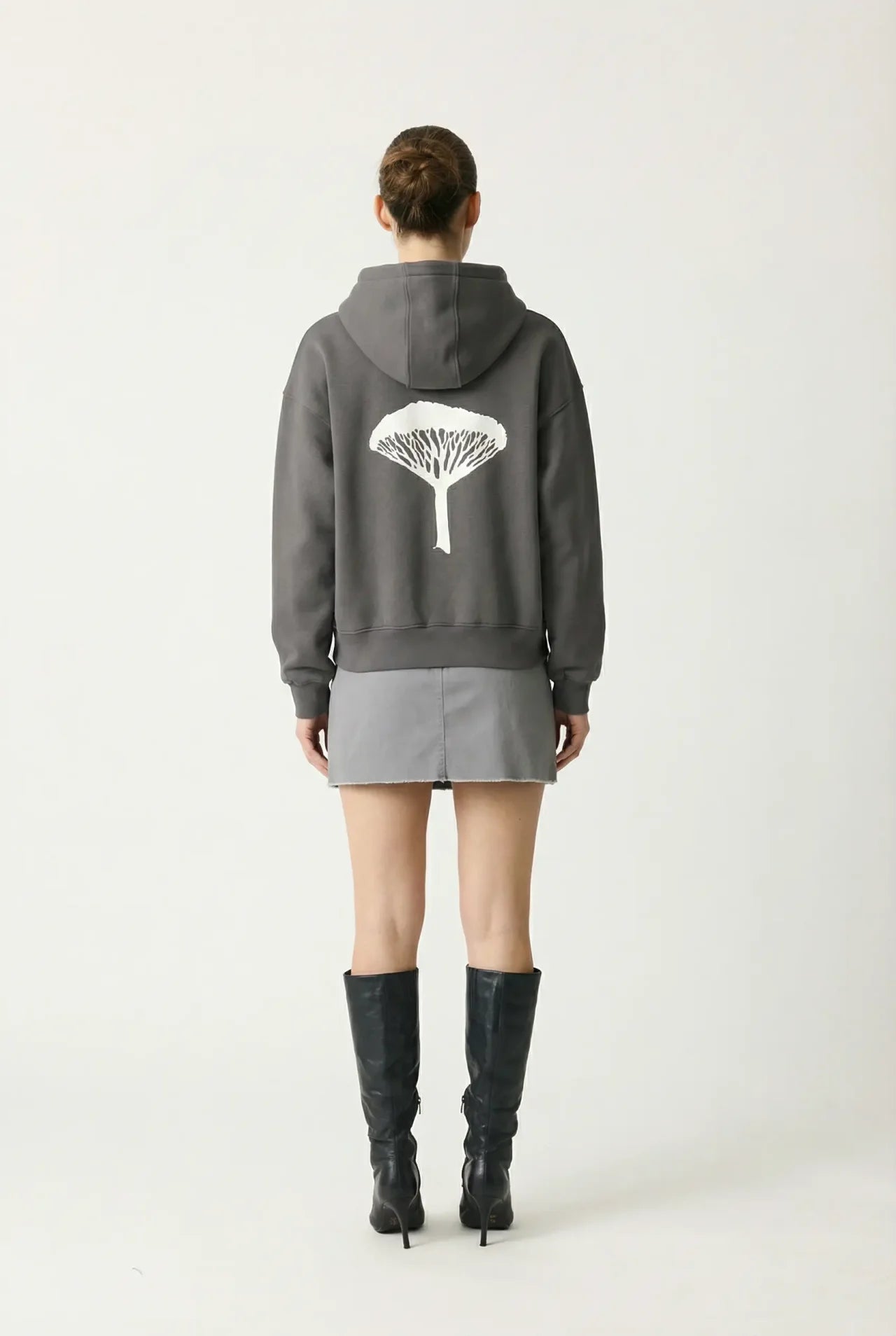 BLOOD TREE GERY HOODIE