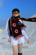 MUGHMAQ KNITED WINTER SCARF