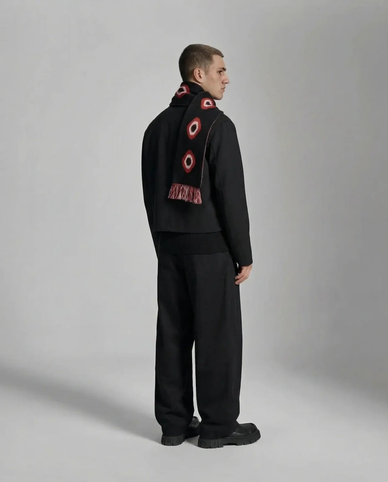 MUGHMAQ KNITED WINTER SCARF