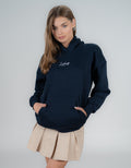 DAR-ALHAJAR NAVY HOODIE