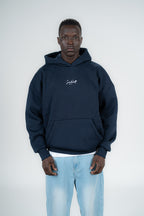 DAR-ALHAJAR NAVY HOODIE
