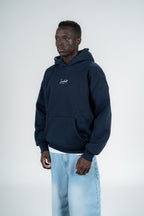 DAR-ALHAJAR NAVY HOODIE