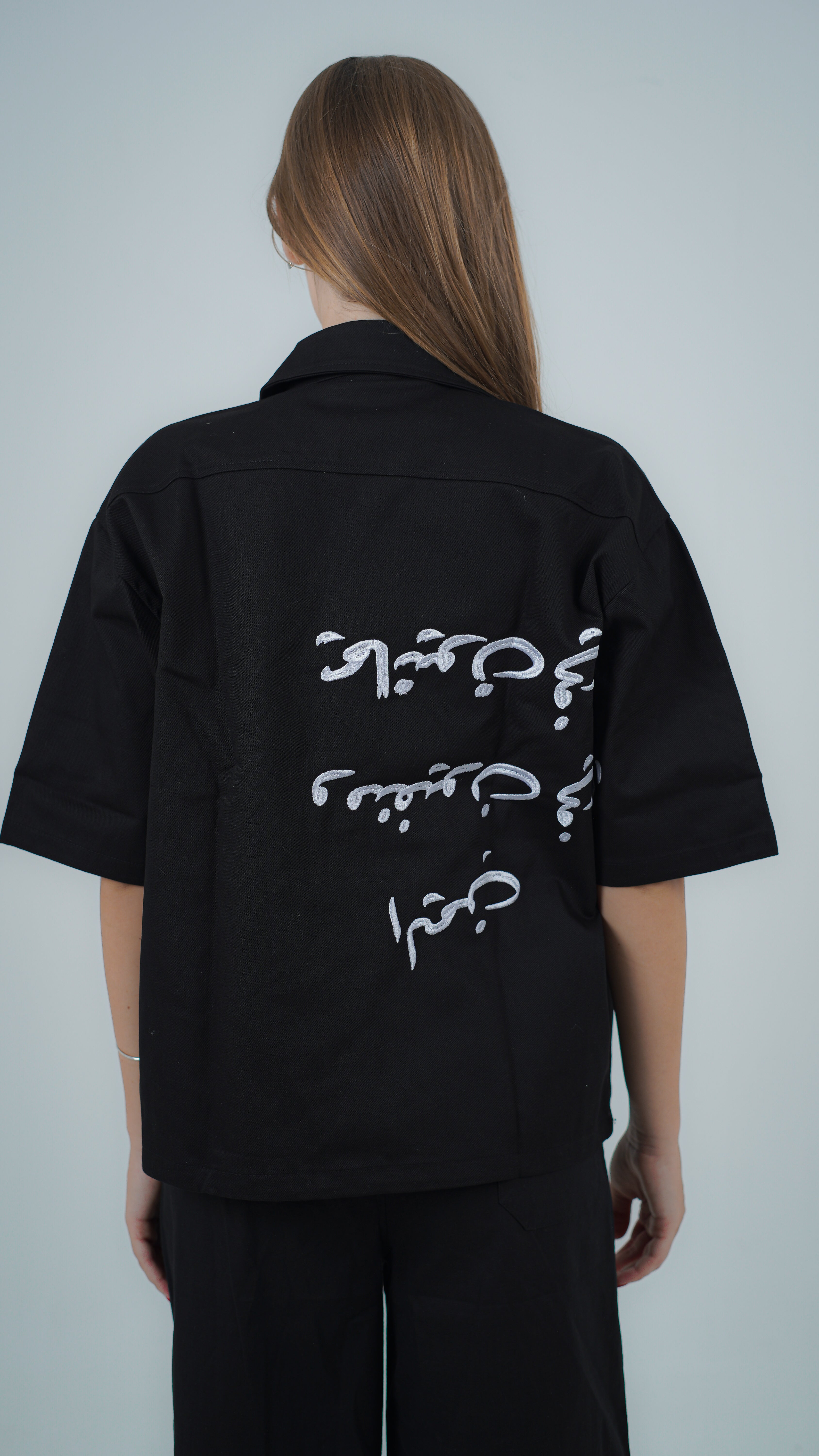 YAMENION BLACK ZIP-UP